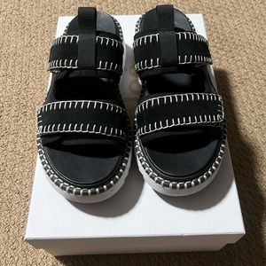 Chloe platform sandals - women’s size 39